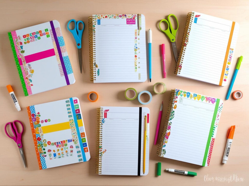 DIY ideas for personalizing composition notebooks